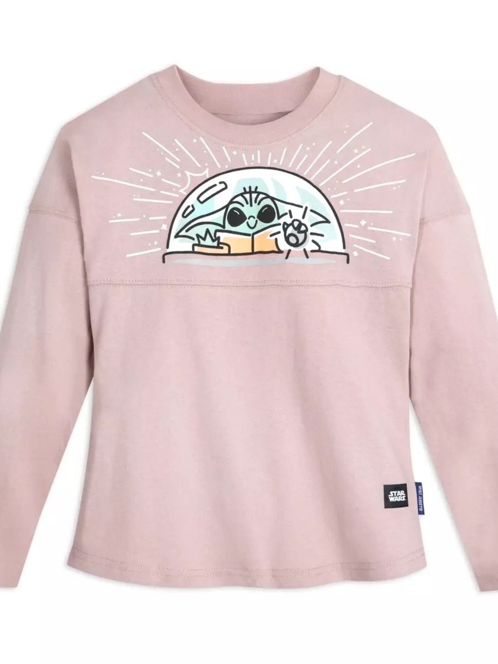 Star Wars Pink The Child Graphic Long-Sleeve Spirit Jersey